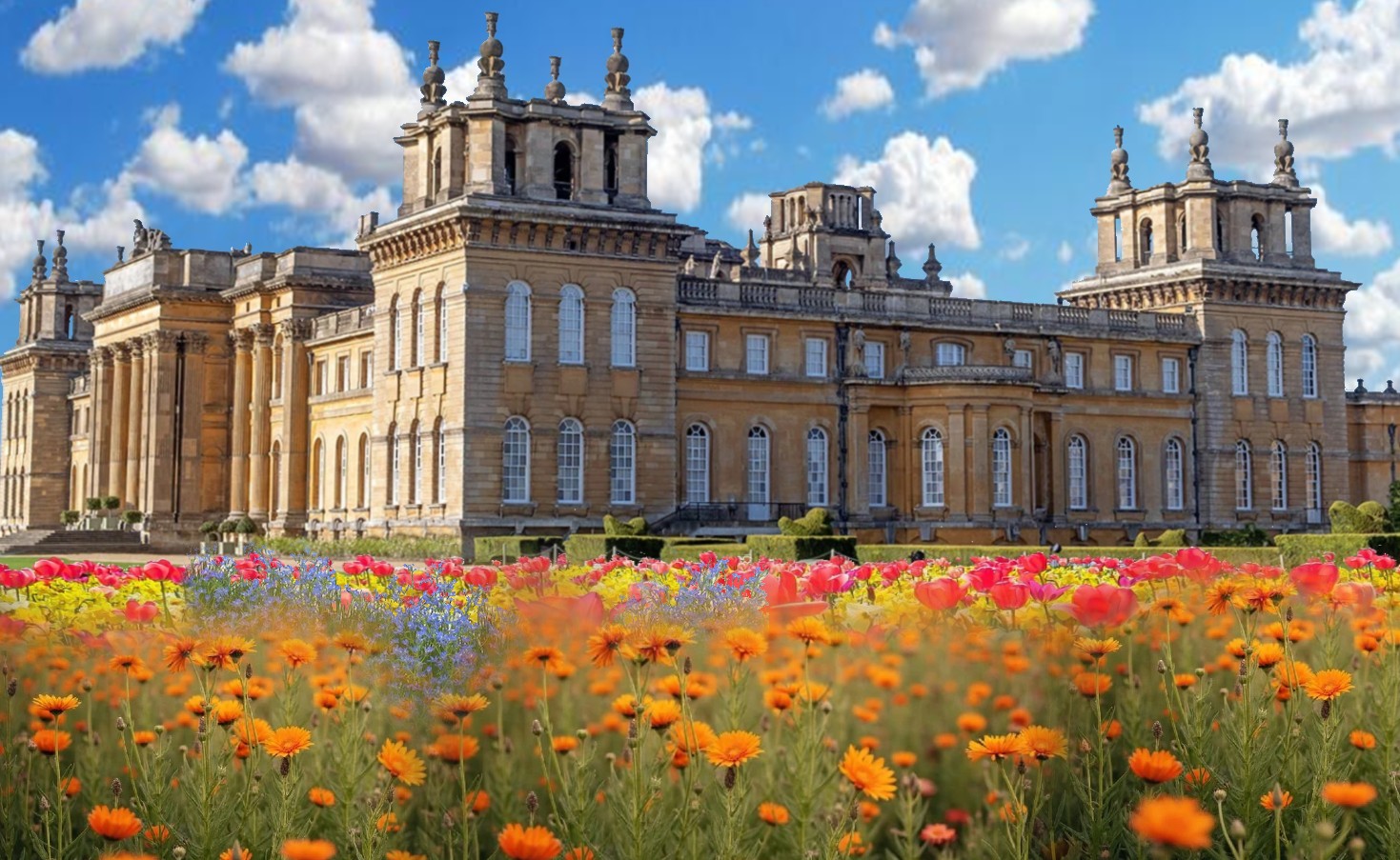 BLENHEIM PALACE FLOWER SHOW 🏰