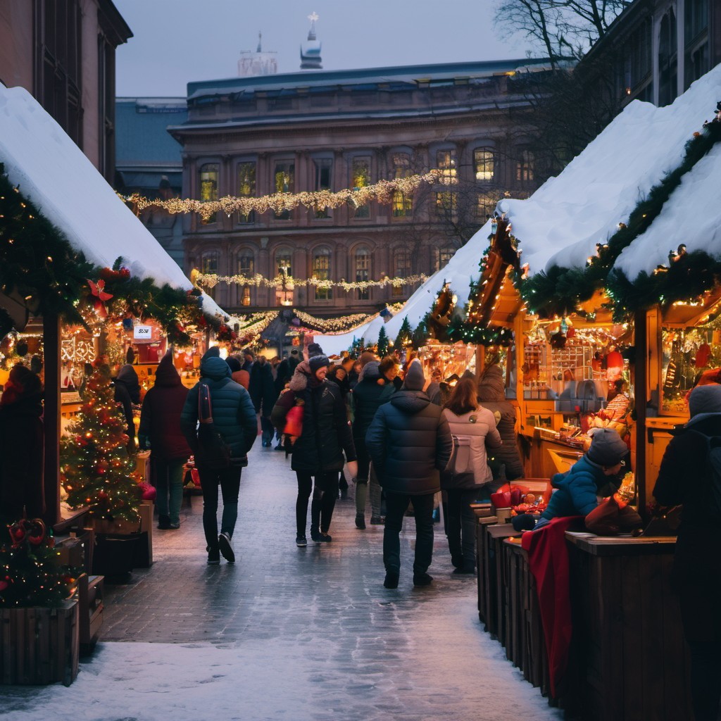 HALIFAX & PIECE HALL CHRISTMAS MARKET 🎄🎅